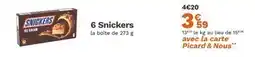Picard Snickers 6 Snickers Ice Cream offre
