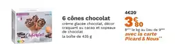 Picard Picard 6 cônes chocolat offre