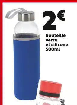 Maxi Bazar Bouteille verre et silicone offre