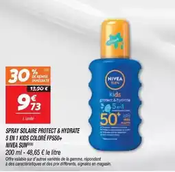 Netto Nivea - spray solaire protect & hydrate 5 en 1 k idos colore fps50+ offre