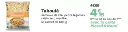 Picard Picard - taboulé offre