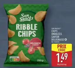 ALDI Sun - chips ondulees saveur bolognaise offre