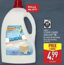 ALDI Mega - lessive liquide sensitive offre