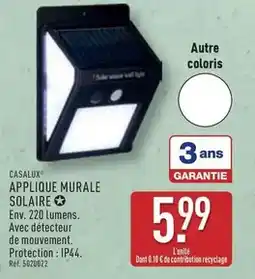 ALDI Applique murale solaire offre