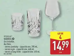 ALDI Verres offre
