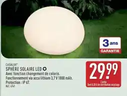 ALDI Sphere solaire led offre