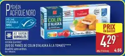 ALDI Durable - panés de colin d'alaska a la tomate offre