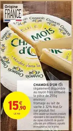 Intermarché Fini - chamois d'or offre
