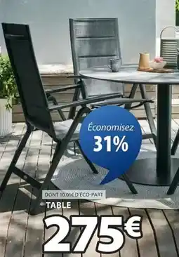 JYSK Table offre