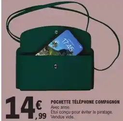 E.Leclerc Pochette téléphone offre