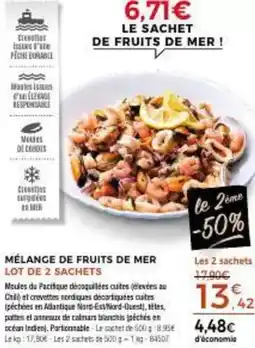 Thiriet Durable - mélange de fruits de mer offre
