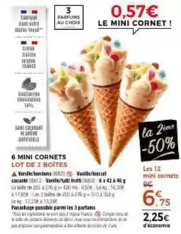 Thiriet Mini cornets offre
