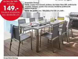 Möbel Martin Fauteuil empilable table de jardin offre