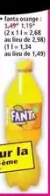 Norma Fanta - orange offre