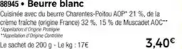Thiriet Beurre blanc offre