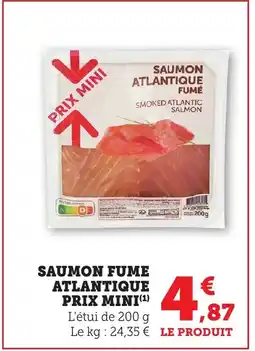 Bi1 Saumon fume atlantique prix mini offre