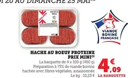 Bi1 Hache au boeuf proteine prix mini offre