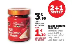 Bi1 FLORELLI Sauce tomate offre