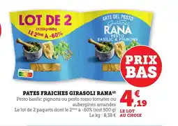 Bi1 RANA Pates fraiches girasoli offre