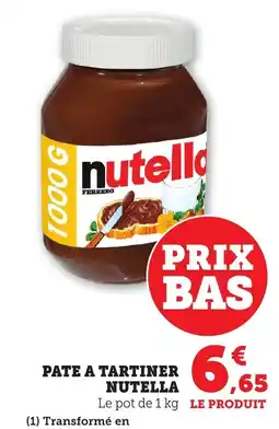 Bi1 NUTELLA Pate a tartiner offre