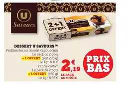 Bi1 Dessert u saveurs offre
