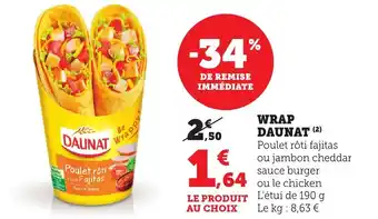 Bi1 DAUNAT Wrap offre