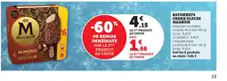 Bi1 MAGNUM Batonnets creme glacee offre