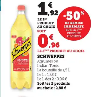 Bi1 SCHWEPPES offre