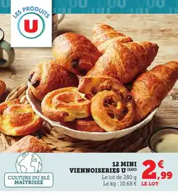 Bi1 12 Mini viennoiseries u offre