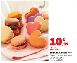Bi1 16 macarons offre