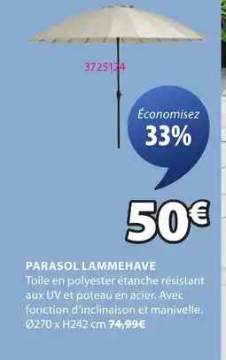 JYSK Parasol lammehave offre
