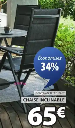 JYSK Chaise inclinable mysen offre
