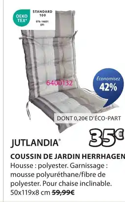 JYSK Coussin de jardin herrhagen offre
