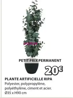 JYSK Plante artificielle ripa offre