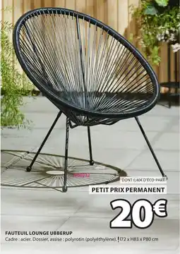 JYSK Fauteuil lounge ubberup offre