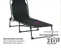 JYSK Bain de soleil halden offre