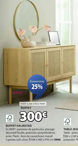 JYSK Buffet halmstad offre