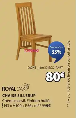 JYSK Chaise sillerup offre