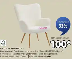 JYSK Fauteuil hundested offre