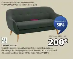 JYSK Canapé egedal offre