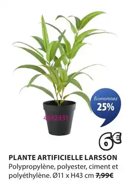 JYSK Plante artificielle larsson offre