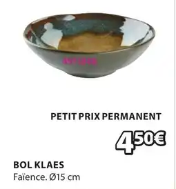 JYSK Bol klaes offre
