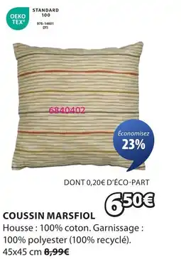 JYSK Coussin marsfiol offre
