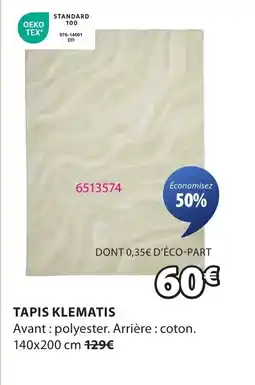 JYSK Tapis klematis offre