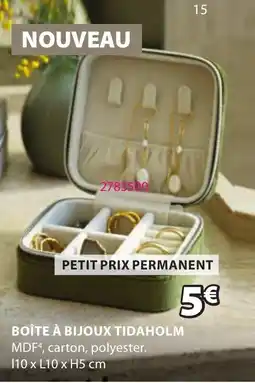 JYSK Boîte à bijoux tidaholm offre