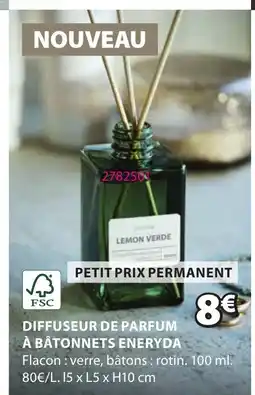 JYSK Diffuseur de parfum à batonnets eneryda offre