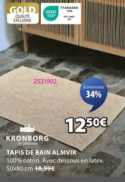 JYSK Tapis de bain almvik offre