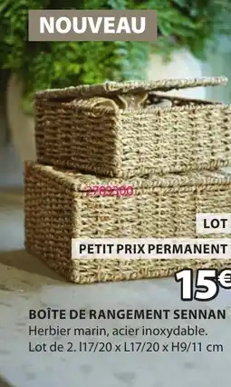 JYSK Boîte de rangement sennan offre