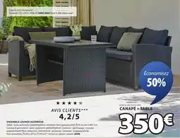 JYSK Ensemble lounge agermose offre