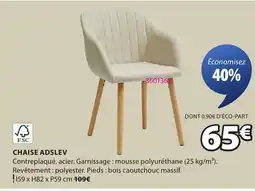 JYSK Chaise adslev offre